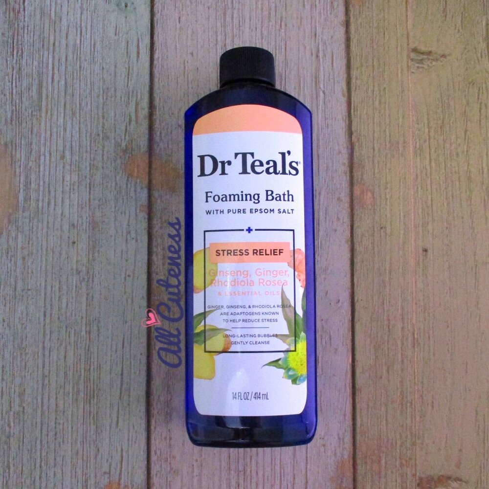 Dr Teals Foaming Bath with Pure Epsom Salt Stress Relief
